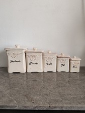 Ceramic spice jars. d'occasion  Expédié en Belgium