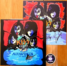Usado, KISS - KRUISE VII rare live 2 LP Kissworld at sea splatter colored vinyl comprar usado  Enviando para Brazil