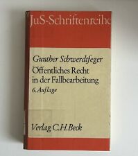 Jus schriftenreihe ffentliches gebraucht kaufen  Deutschland