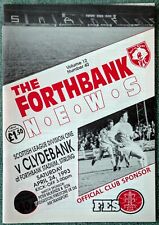 Stirling albion clydebank for sale  EDINBURGH