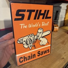 Stihl chainsaw sign for sale  Brookings