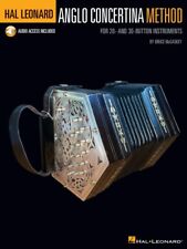 Método de concertina Hal Leonard Anglo para instrumentos de 20 e 30 botões 000286506 comprar usado  Enviando para Brazil