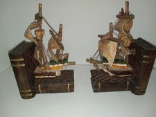 Bookends wooden galleon for sale  Forbestown