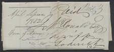 1852 stampless sfl d'occasion  Expédié en Belgium