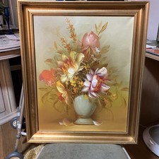 Floral oil painting for sale  WELWYN GARDEN CITY