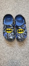 Batman crocs junior for sale  WELSHPOOL