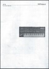 Roland jupiter owner for sale  Madison