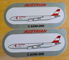 Austrian airlines stickers for sale  USA