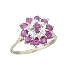 Rubies diamond ring d'occasion  Expédié en Belgium