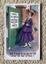 Postcard comique series for sale  SOUTH QUEENSFERRY