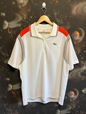 Usado, Camiseta polo masculina Lacoste Sport vintage tênis 1/4 zíper jersey tamanho XXL comprar usado  Enviando para Brazil