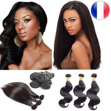 Tejido Brasileño 100% Natural Extensión Cabello Virgin Remy Hair Humano 100G 5A, usado comprar usado  Enviando para Brazil