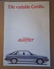 Honda quintet prospekt gebraucht kaufen  Essen