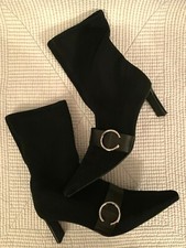 Sandro elegante strumpfstiefel gebraucht kaufen  Essen