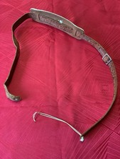 Vintage embossed leather for sale  DISS
