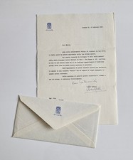 Licio gelli autografo usato  Calusco d'Adda