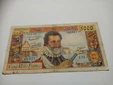 Billet bdf 5000 d'occasion  Andrest