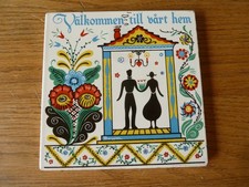 Berggren folkart tile for sale  Arlington Heights
