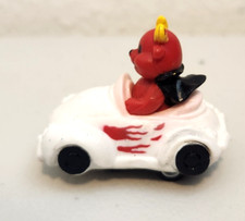 Volkswagon VW Beetle Russ Berrie Pull Back Testado Diabo Teddy Vintage  comprar usado  Enviando para Brazil