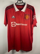 Camiseta Manchester United 21/22 Home – Adidas Original – Patrocinador TeamViewer comprar usado  Enviando para Brazil
