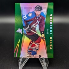 2008-09 Fleer Ultra Ex Essential Credentials Verde /79 Peter Forsberg #EX30 LER, usado comprar usado  Enviando para Brazil