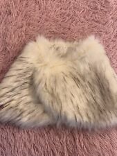 Fur bolero white for sale  LONDON