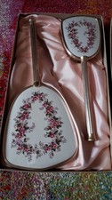 Vintage mirror hairbrush for sale  CARDIGAN