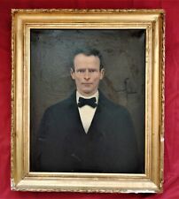 Excelente Escuela Francesa Del XIX E Siglo Para Restaurar "Retrato De Hombre" comprar usado  Enviando para Brazil