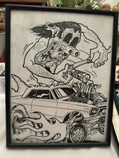 Original ink drawing for sale  Graniteville