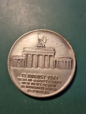 Ddr medaille august gebraucht kaufen  Grasberg