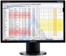 Monitor Samsung SyncMaster 2043bw 20 cali 5 ms 300 cd/m2 czarny na sprzedaż  PL