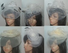 Fascinator headpiece brautschm gebraucht kaufen  Lohmen