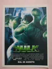 Hulk film cartolina usato  Bari
