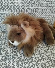 Peluche doudou lion d'occasion  Le Faouët