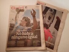Morte maradona giornale usato  Roma
