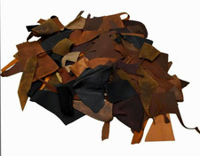 Lot leather scraps for sale  Farmington