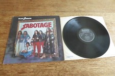 Black Sabbath - Sabotage UK 1975 1st NEMS 9119 001 Textured Hard Rock Metal LP comprar usado  Enviando para Brazil