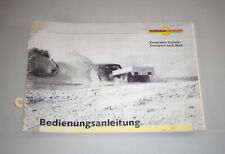 Betriebsanleitung handbuch hum gebraucht kaufen  Jever