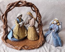 Nativity ceramic figurines for sale  Kenly