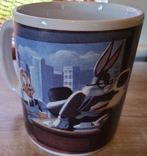 Usado, Caneca de café Looney Tunes grande estilo de vida insetos coelho workaholic 16 oz vintage comprar usado  Enviando para Brazil