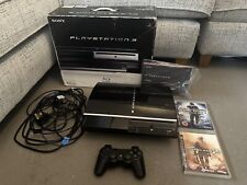 Playstation 60gb boxed for sale  STEVENAGE