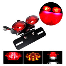 1x Lanterna traseira de motocicleta LED integrada freio seta placa lâmpada comprar usado  Enviando para Brazil