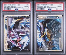 PALKIA & DIALGA LEGEND 101 102/102 PSA 8 HG & SS CARTÃO POKEMON TRIUNFANTE INGLÊS comprar usado  Enviando para Brazil