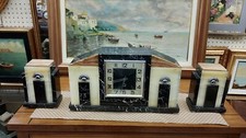 Trittico orologio marmi usato  Napoli