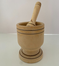 Solid wood mortar for sale  Las Cruces