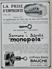 Publicité presse 1926 d'occasion  Longueil-Sainte-Marie