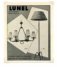 1950 advertising for d'occasion  Expédié en Belgium
