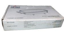 Padeiro de porcelana retangular All Clad com suporte de aço inoxidável 14" X 83/4" X 2" comprar usado Padeiro de porcelana retangular All Clad com suporte de aço inoxidável 14" X 83/4" X 2" comprar usado  Enviando para Brazil