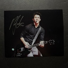 Nick jonas signed for sale  New York