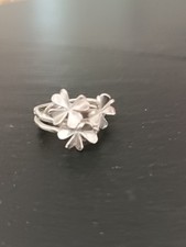 Bague trèfles argent d'occasion  Aizenay
